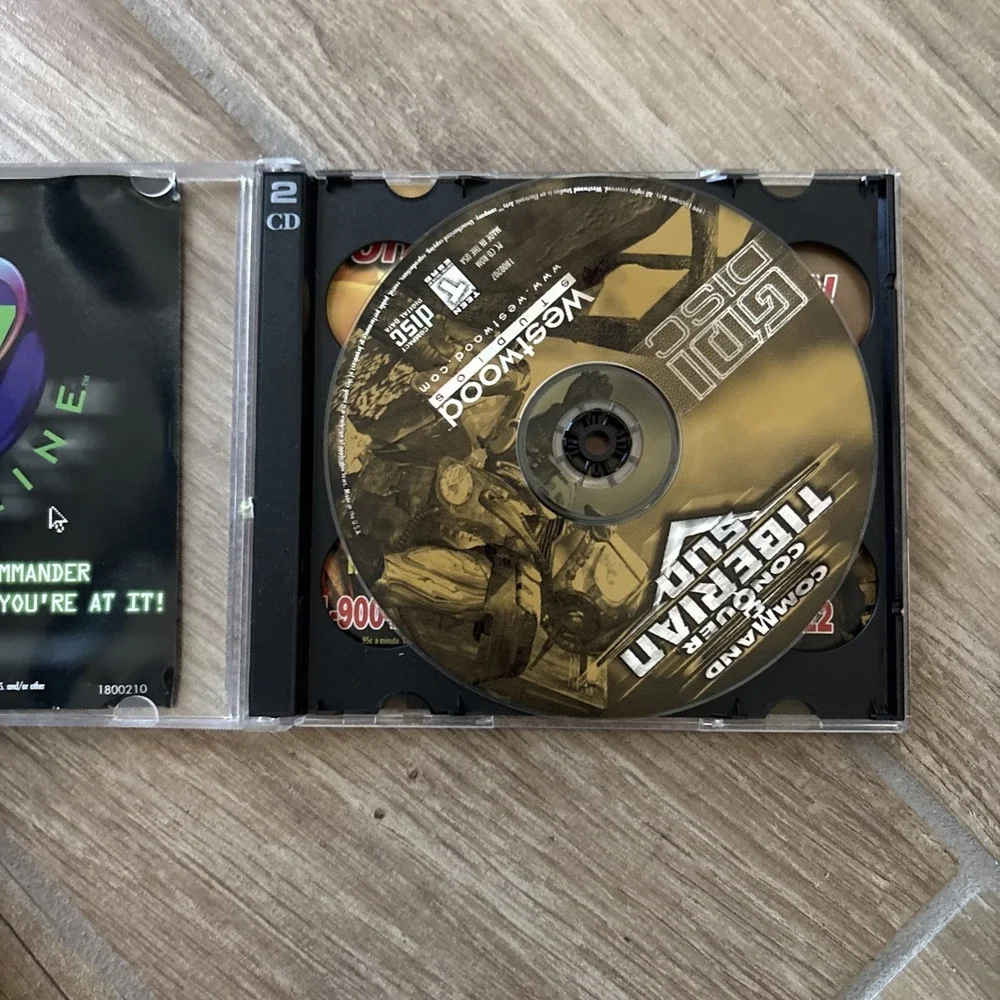Command and Conquer: Tiberian Sun (PC, 1999)‎ CD ROM 2 Disc
